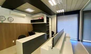 Imagem: Sala comercial semi mobiliada no bairro