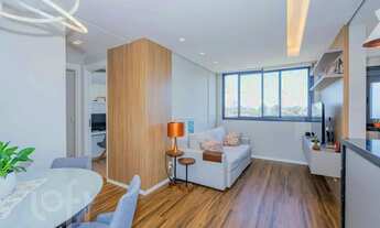 Imagem 2: Imóvel para venda com 57 metros quadrados com 2 quartos em Azenha - Porto Alegre - RS