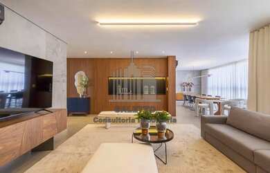 Imagem 3: Apartemento de alto padrão mobiliado para venda ou locação, andar alto, 3 suítes e 3 vagas