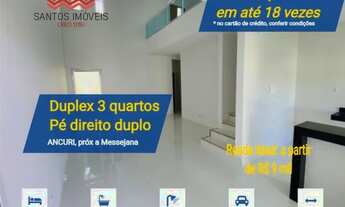 Imagem 4: SI: Duplex a venda, 3 quartos, 3 banheiros, pé direito duplo, no bairro Ancuri próx a Mess