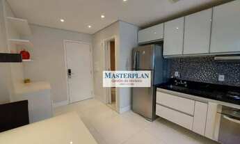 Imagem 5: Belo apartamento com Varanda 55 m2 a.u - 1 dormitório - 1 vaga - Av. presidente Juscelino