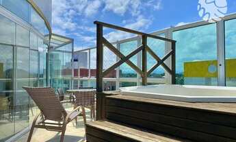 Imagem 3: Cobertura com 3 dormitórios para alugar, 190 m² por R$ 1.200,01/dia - Enseada Azul - Guara