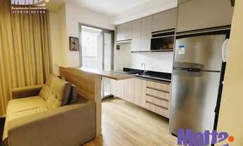 Imagem 5: Apartamento para aluguel mobiliado com 44 metros com 1 suíte Varanda 1 lavabo e 1 vaga