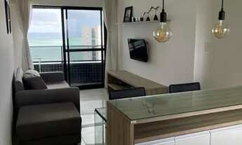 Imagem 2: Apartamento para aluguel possui 62 metros quadrados com 2 quartos mobiliado em boa viagem