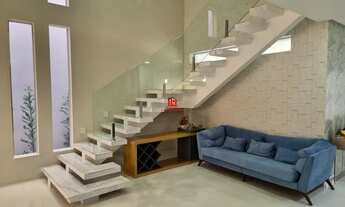 Imagem 3: Residencial Passaredo, casa duplex 4 quartos sendo 3 suítes, Sala com 3 ambientes, Espaço