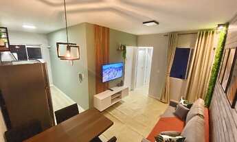 Imagem 2: Apto 2Q mobiliado e decorado - Bairro Aririu, Palhoça/SC