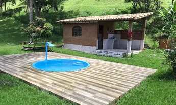 Imagem 5: Granja 1800m2 Pedra Bonita,Casa 80m2 com 2quartos,cozinha,área gourmet,piscina,terreno