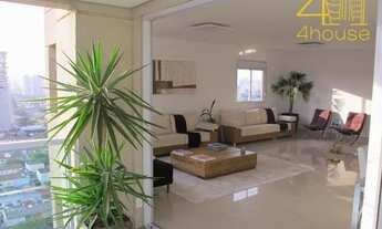 Imagem 3: Apto mobiliado 192m2, 3 dorms, 5 banheiros, 3 vagas no Brooklin