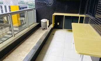 Imagem 2: Caminho das Arvores 1/4 Varandão Mobiliado Decorado Infra de Lazer Seguro Lindo