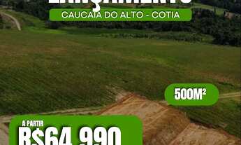 Imagem 1: OPORTUNIDADE: LOTES 500M² EM COTIA ACEITAMOS VEÍCULO COMO PARTE DO PAGAMENTO