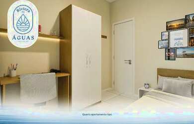 Imagem 2: Condomínio Riviera das Águas Cabo Frio - Apto 1 ou 2 quartos com varanda gourmet