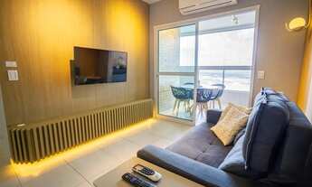 Imagem 2: APARTAMENTO PARA VENDA 02 QUARTOS MOBILIADO FRENTE MAR VISTA FIXA VILA ATLÂNTICA MONGAGU