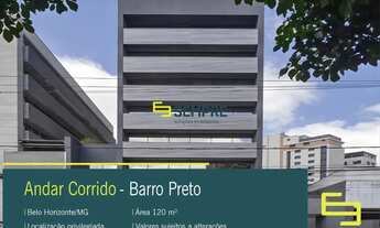 Imagem: Andar corrido para alugar no Barro Preto