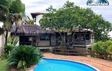 Imagem 2: Casa com 5 dormitórios para alugar, 462 m² por R$ 18.748,32/mês - Condomínio Marambaia - V