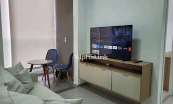 Imagem 4: Apartamento com 2 dormitórios para alugar, 52 m² por R$ 6.024,82/mês - Alphaville - Baruer