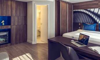 Imagem 2: Flat Times Square Diamond para locação com 33m² contendo 1 dormitório e 1 vaga de garagem