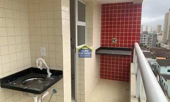 Imagem 2: Apartamento com 2 dorms, Aviacao, Praia Grande - R$ 397 mil, Cod: ACT2064