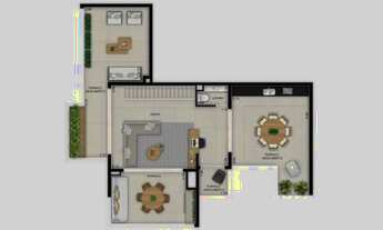 Imagem 2: Apartamento para venda tem 215 metros quadrados com 3 quartos em Santo Amaro - São Paulo