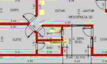 Imagem 2: Apartamento Garden com 2 dormitórios à venda, 58 m² por R$ 437.000,00 - Campestre - Santo