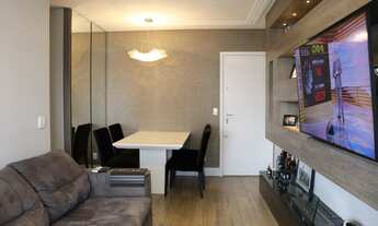 Imagem 2: Lindo apto mobiliado no Brooklin para locação, próximo ao metrô, 74 ms, 2 dorms, sendo 1 s