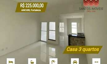 Imagem 3: SI: Casa 3 quartos para venda, em bairro Ancuri, próx a Messejana, com varanda, 2 banheiro