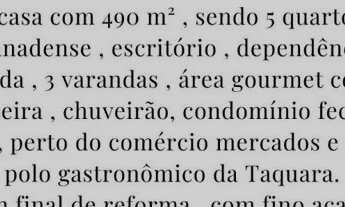 Imagem 2: Casa na Taquara 5 quartos, piscina , churrasqueira e área gourmet . Excelente