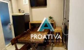 Imagem 2: Apartamento com 3 dormitórios para alugar, 64 m² por R$ 3.680,00/mês - Campestre - Santo A