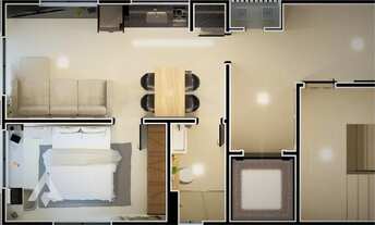 Imagem 2: Loft 31,53 m² à venda por R$ 290.000,00 - Bairro Itoupava Seca - Blumenau/SC