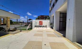 Imagem 5: Apartamento aluguel lagoa nova, varanda, sala, cozinha americana, dois quartos uma suíte