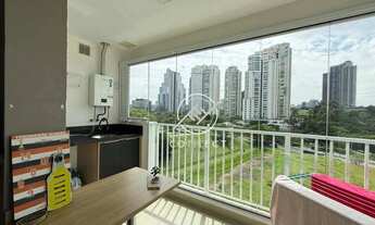 Imagem 3: Apartamento com 1 dormitório à venda, 55 m² por R$ 630.000,00 - Alphaville Empresarial - B