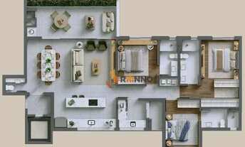 Imagem 2: Apartamento com 3 suítes, 147m² à venda no bairro Bigorrilho