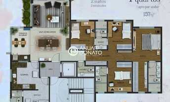 Imagem 6: Santa Lúcia - Apto Área Privativa 4 quartos à venda na Anuar Donato