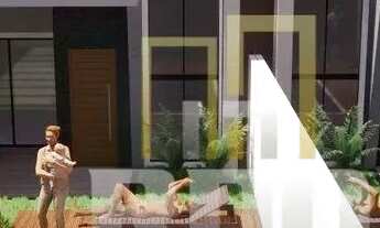 Imagem: Casa linear com piscina em Rio das Ostras