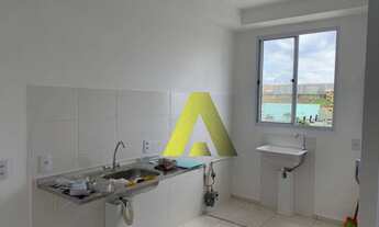 Imagem 2: Apartamento com 2 dormitórios para alugar, 47 m² por R$ 1.050,00/mês - Jardim Riacho das P