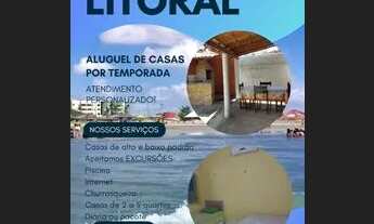 Imagem: Aluguel de casas por temporada Luís Correia-PI