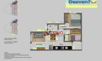 Imagem 7: Apartamento com 2 dormitórios à venda, 40 m² por R$ 250.000,00 - Parque do Carmo - São Pau