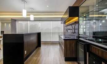 Imagem 4: Apartamento mobiliado com 161 metros quadrados com 3 suítes na Vila Romana - São Paulo - S