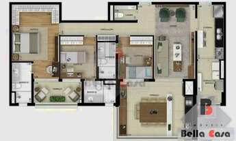 Imagem 7: Apartamernto em construção - andar alto - Torre UNICA
