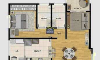 Imagem 5: 1 dorm, sendo Suite, com 72 mil de entrada - 78mts util!!
