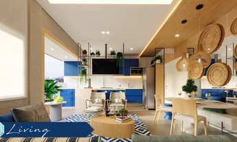 Imagem 2: Apartamento para venda, este possui 45 metros quadrados com 2 quartos