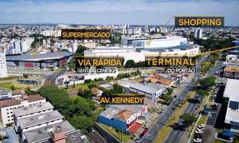 Imagem 3: Apartamento com 1 dormitório à venda, 31 m² por R$ 276.737,42 - Portão - Curitiba/PR