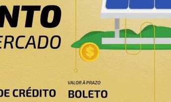 Imagem: Sua energia solar em Até 48x no boleto