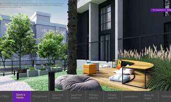 Imagem 3: Apartamento Studio com 1 dormitório à venda, 28 m² por R$ 221.900 - Campo Comprido - Curit