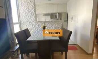 Imagem 5: Apartamento com 2 dormitórios para alugar, 47 m² por R$ 1.101,06/mês - Jardim Europa - Suz