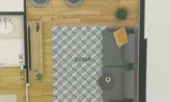 Imagem 2: Apartamento para aluguel tem 35 metros quadrados com 1 quarto