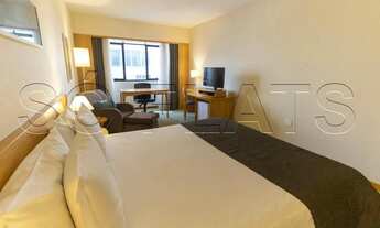 Imagem 4: Flat no Sol Alphaville 1 dormitório e 1 vaga de garagem disponível para locação