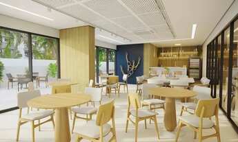 Imagem: More em um pé na areia em Candeias com