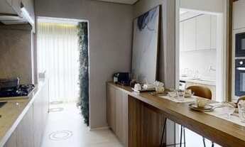 Imagem 6: Apartamento na planta com 4 dormitórios ou 3 suítes com living ampliado