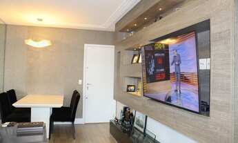 Imagem 1: Lindo apto mobiliado no Brooklin para locação, próximo ao metrô, 74 ms, 2 dorms, sendo 1 s