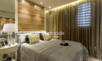 Imagem 4: Apartamento com 3 dormitórios à venda, 57 m² por R$ 454.400,00 - Vila Valparaíso - Santo A